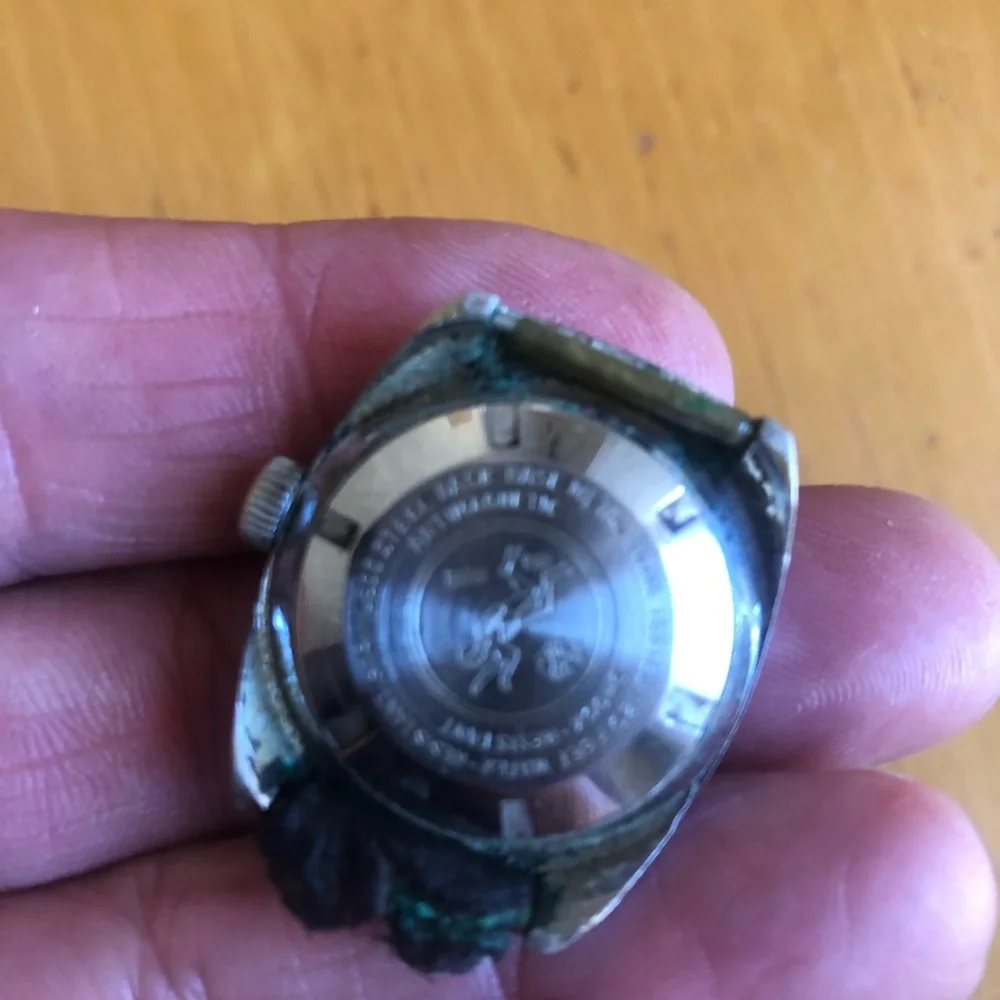 Silver and Black Wearable Watch